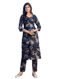 SHIENZY Women's Cotton Blend Kurta Pant Set (1605SHZ