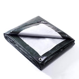 GUARD SHIELD Green/Silver Tarp Waterproof 20x25 Feet Multi Purpose Outdoor Rain Covers Medium Duty Tarpaulin 8mil