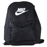 NIKE Heritage Backpack 2.0, Black/Black/White, Misc