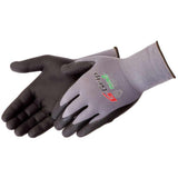 GGrip F4600 MicroFoam Palm Coated Nitrile Glove, 15 Gauge, LG, 12/pr