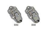 QCAA Toggle Hasp Latch for Small Metal Box, 38mm x 70mm, Nickel, Made in Taiwan, 2 Pack