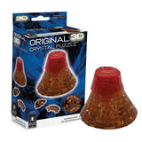 Bepuzzled | Volcano Original 3D Crystal Puzzle, Ages 12 And Up