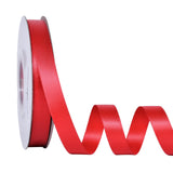 Ribest Red Double Faced Satin Ribbon, 4 Inch 5 Yard Grand Opening Ribbon for Cutting Ceremony Bows Wedding Party Decoration Craf