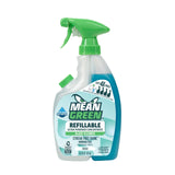 Mean Green Refillable Ultra Powered Glass Cleaner Concentrate, Fresh Scent, 14.3 fl oz Plant & Mineral Based, StreakFree Shin