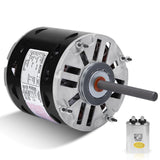 DL1056 Sleeve Bearing Direct Drive Blower Motor 1/2 HP, 1075 RPM, 3 Speed, 115 Volts 8 Amps, 48 Frame, Sleeve Bearing Compatible