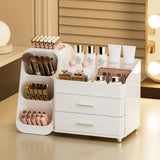 Makeup Organizer with Drawers for Vanity,Spacious Cosmetic Display Case,Perfect Storage Solution for Your Beauty Essential (All 