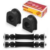 Metrix Premium Chassis Parts - 4 PC L/R Front Sway Bar Stabilizer End Link & Stabilizer Bar Bushing Kit Fits 07-20 Cadillac Esca