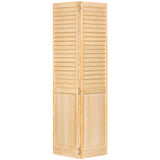 Closet Door, Bifold, Louver Panel Plantation (30x80)