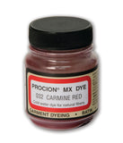Jacquard Procion Mx Dye Undisputed King of Tie Dye Powder Carmine Red 2/3 Oz Cold Water Fiber Reactive Dye Made in USA