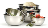 Rsvp International Endurance Stainless Steel Mixing Bowls, 8 Quart