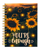 Iampanda Spiral Journal Notebook,Strong TwinWire Binding With Premium Paper For Girl Women,60 Sheets A5 College Ruled Notebook/