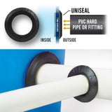 1 1/2 UNISEAL Flexible Tank Adapter (bulkhead) - 6 Pack