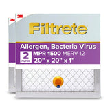 Filtrete 20x20x1 AC Furnace SMART Air Filter, MERV 12, MPR 1500, Track Filter Life With Bluetooth Enabled Sensor, CERTIFIED asth