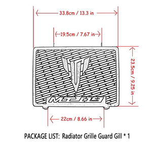 Motorcycle Radiator Grille Guard Cover Water-Tank Protective for Yamaha MT09 FZ09 FZ-09 MT-09 Tracer900 2014-2020