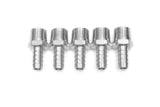 LTWFITTING Bar Production Stainless Steel 316 Barb Fitting Coupler/Connector 3/8 Hose ID x 3/8 Male NPT Air Fuel Water (Pack o