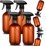 Honeydak 4 Pcs 360 Spray Bottles 16 oz Upside Down Spray Bottles, Plastic Container Is Nice for Plants Cleaning Solutions Durabl
