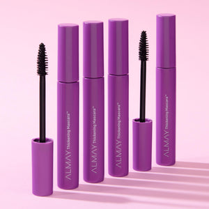 Almay Mascara, Thickening, Volume & Length Eye Makeup with Aloe and Vitamin B5, Hypoallergenic-Fragrance Free, Ophthalmologist T
