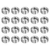 HARFINGTON 20pcs Thread Repair Inserts M10 x 1.5 Male to M5 x 0.8 Female Thread 6mm Long Stainless Steel Reducing Nuts Metric Se