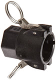 Banjo 075D Polypropylene Cam & Groove Fitting, 3/4 Female Coupler x NPT Female