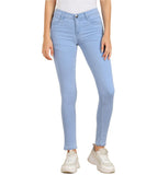 Nifty Women'S Denim Stretchable Slim Fit Jeans (Jean_Pln_Sky Blue_30)