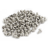uxcell 100pcs M2 X 4mm Stainless Steel Phillips Pan Round Head Self Tapping Screws