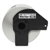 Brother DK1240 DieCut Shipping Labels, 1 9/10Inch x 4Inch, White, 600/Roll