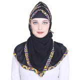 Momin Libas Georgette Scarf Ladies,Black Colour Choices, Large Oversized Regular Hijab