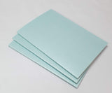 Innaxa A5 Kraft Metalic Blue Cover Book 80 Gsm Natural Shade Ruled Paper Journal Pack Of 3 Notebooks (Metalic Blue)