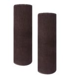 10 inch x 60 feet(20 Yards)-YYCRAFT Poly Mesh Ribbon for Decoration/Wreath Making Craft(Dark Brown,No Metallic Foil)