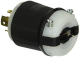 Hubbell HBL3521C Locking Plug, 20 amp, 250V/10 amp, 600V, 4 Pole, 5 Wire