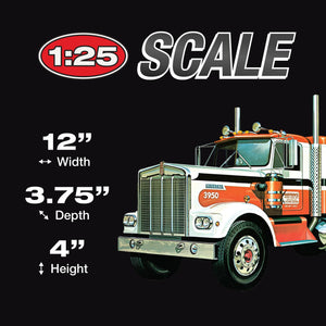 Amt Kenworth W925 Conventional 1:25 Scale Model Kit