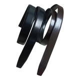 Medsin MenS Reversible Genuine Leather Belts Strap Only Formal Business Party Casual 35Mm (1.35 Inch) Various Waist Sizes, No H
