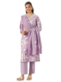 Libas Women'S Cotton Blend Kurta Sets (99700_Mauve_M)