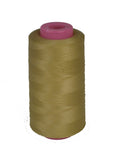 LA Linen 100% Polyester Cone Serger Thread, Gold 100