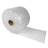 Uboxes Bubble Cushioning Wrap 12x65 Large Bubbles 1/2 Perforated Every 12, clear