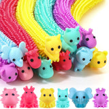 Silipull 24 Pcs Caterpillar Stretchy Strings Toy Colorful Fidget Worm Fidget Sensory Add, ADHD or Autism, Relaxing Toys(7.9 Inch