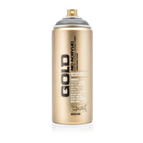 Montana Cans Montana GOLD 400 ml Color, Transparent Black Spray Paint, MXG-T9000, 13.53 Fl Oz (Pack of 1)