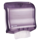 San Jamar T1750TBKRD Ultrafold Towel Dispenser, 11 1/2w x 6d x 11 1/2h, Black Pearl (SJMT1750TBKRD)