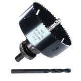 PLG2SUPT 4-1/4HSS Bi Metal Hole Saw Cutter for Wood Drywall Plastic Aluminum Mild Steel Iron Metal Stainless Steel Heavy Dut