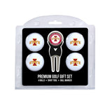 Team Golf NCAA Iowa State Cyclones 4 Golf Ball And Divot Tool Set Regulation Size Golf Balls (4 Count) & Divot Tool with Removab