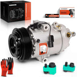 A-Premium Air Conditioner AC Compressor with Clutch Compatible with Kia Forte 2014-2018 1.8L 2.0L, Forte Koup 2014-2017, Forte5 