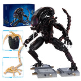 Xenomorph Action Figure Toy Building Set Compatible with Lego for Adults,Cool Scary Toys Gifts for Boys and Girls 8-14 Years Up 