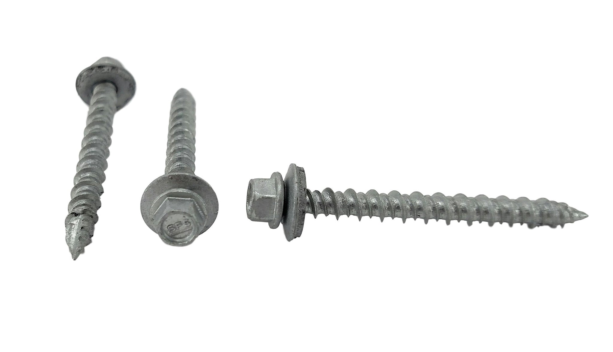#10 x 2 Hex Washer Head Metal Roof Screw *(Multiple Sizes in Listing)* Self starting/self tapping metal to wood, sheet metal r