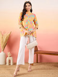 Modeve Women'S Floral Regular Fit Shirt (Mod-3333-Multi-2Xl_Multicolour