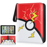 Hyywxcy Trading Card Binder, 4 Pocket 400 Cards Holder with 50 Removable Sleeves Display Storage Collector Album Compatible with