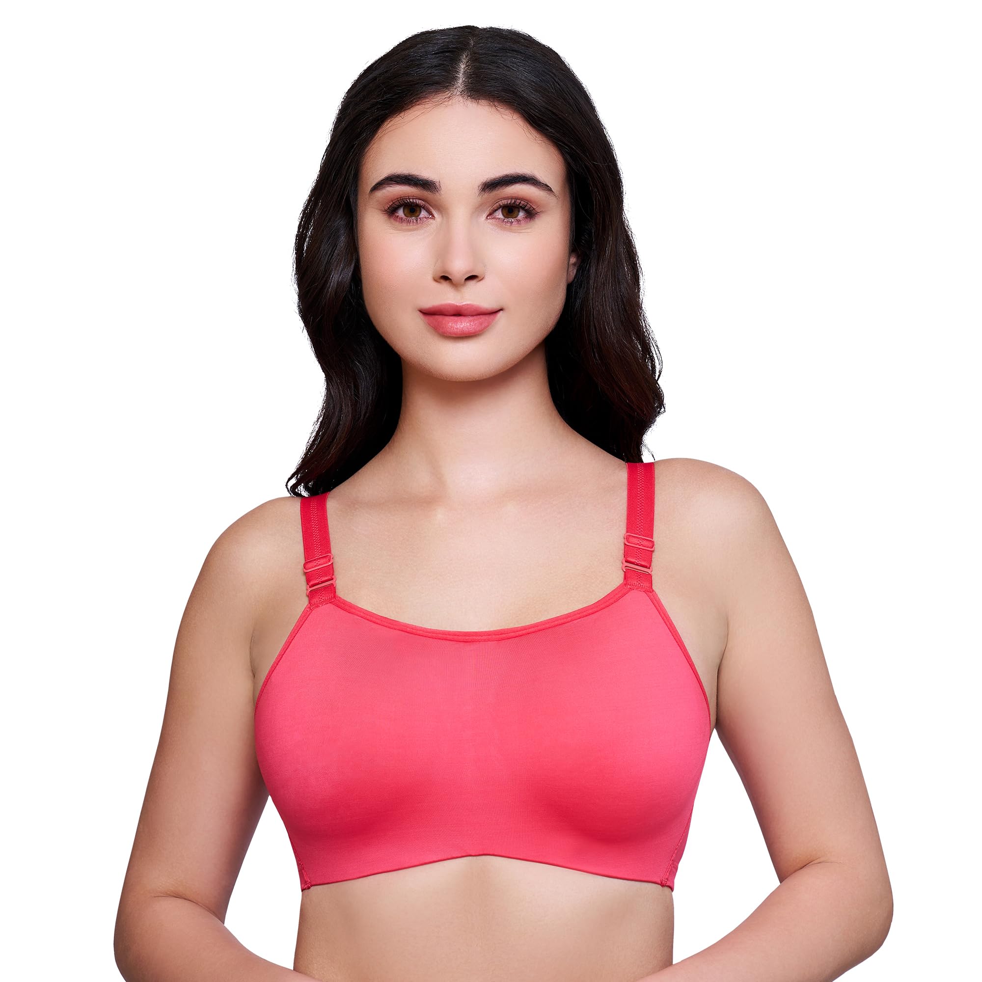 Trylo Advancefit Bra - Cranberry - 38 - F - Cup,CRANBERRY,38,B0DB5DHPQG
