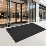 Durable Front Door Mat for Muddy Shoes 36 x 48 Commercial Floor Mat for Entryway, Heavy Duty Dirt Trapping Front Door Mat Outsid