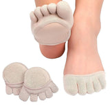 Dialust FiveFinger Toe Separator Socks WomenS Breathable NoShow Half Socks