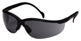 Pyramex Venture Ii Safety Eyewear, Gray AntiFog Lens With Black Frame