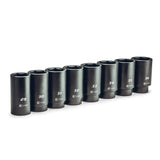 Capri Tools 1/2 in. Drive Jumbo Deep Impact Socket Set, 29 to 36 mm, Metric, 8Piece